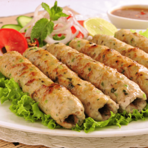 Chicken Seekh Kabab - Large - 20 Pack - With Cheese