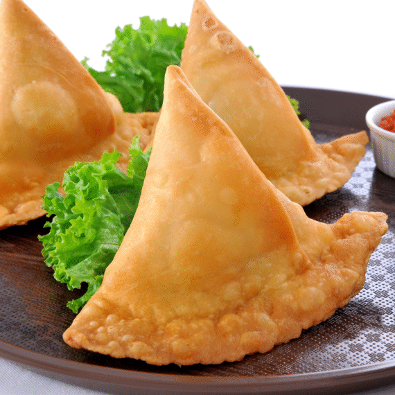 Meat Samosa - 50 Pack - Large