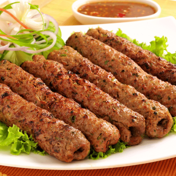Meat Seekh Kabab - Large - 50 Packs - With Cheese