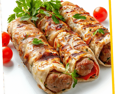 Chicken Seekh Kebab Pastry Roll With Cheese - 20 Pack